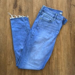 Women’s Blue Skinny Jeans, Old Navy, Size 10